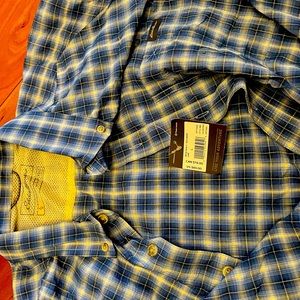 Eddie Bauer button down short sleeved shirt